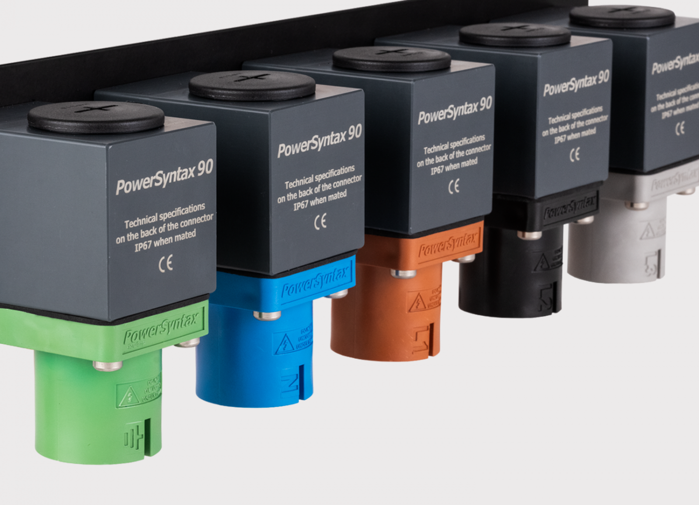 Powerlock 90 degrees panel connectors