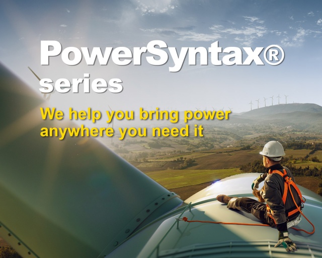 PowerSyntax single pole connectors for high current- Powerlock compatible