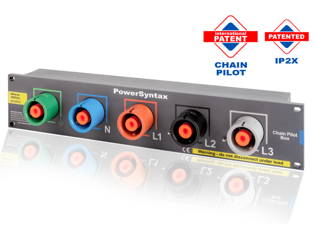 PowerSyntax Chain pilot Box - Powerlock compatible non sequential safety box with microswitches