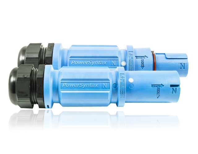PowerSyntax - Single pole powerlock-style line connectors - High current