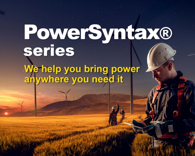PowerSyntax single pole connectors for high current- Powerlock compatible