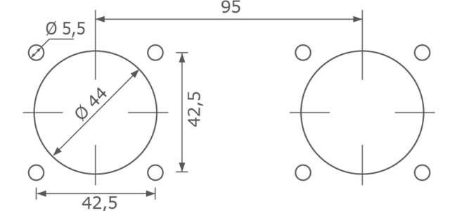 Panel drain front/rear