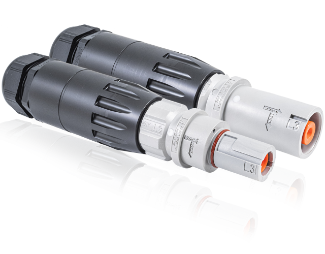 PowerSyntax Oversized line connectors for big cable sections