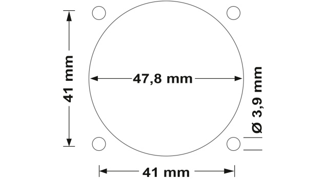 Cut-out dimensions