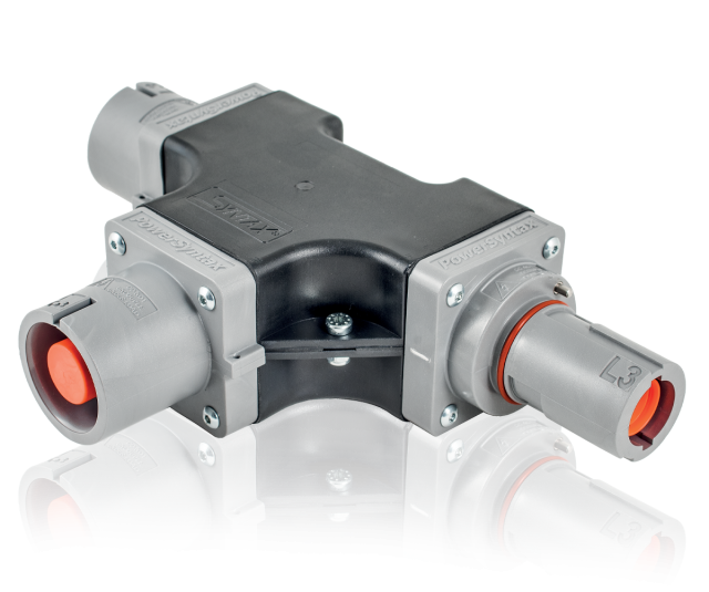 Powerlock compatible splitter, adapter, phase inverter