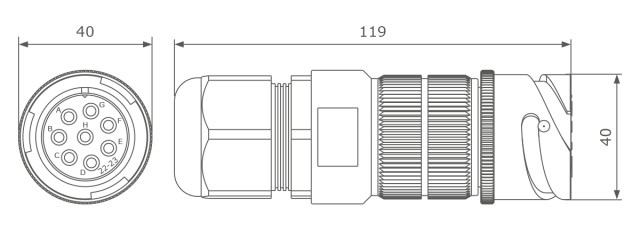 SPK 8 pin