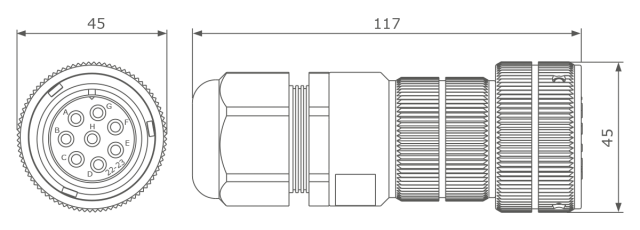SPK 8 pin