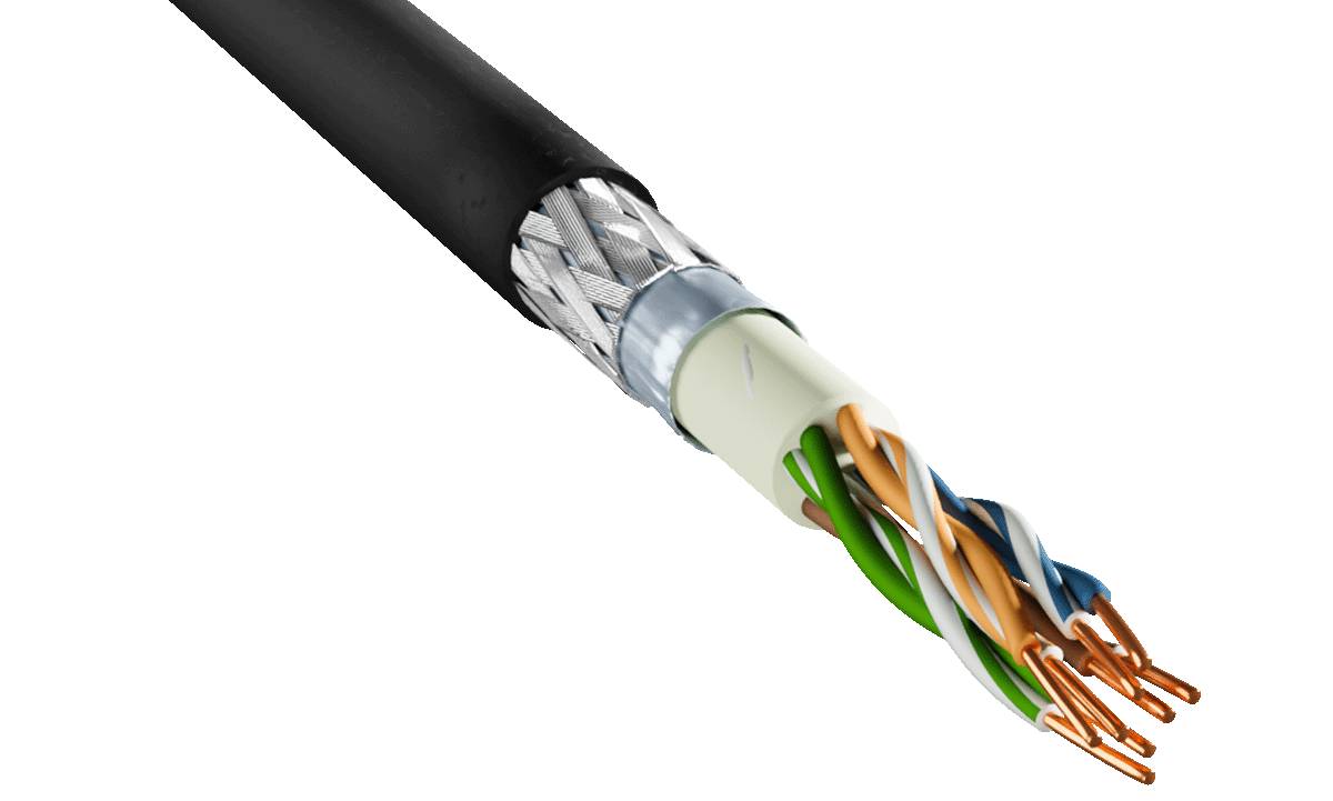 SF-UTP CAT5e
Syntax Network cable