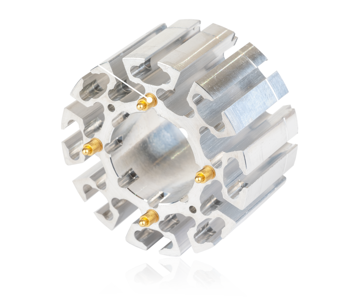 Syntax SGH connectors shield propagation conductive pins and capsule